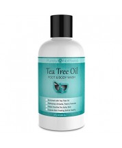 Antifungal Tea Tree Oil Body Wash for Healthy Feet, Skin and Nails